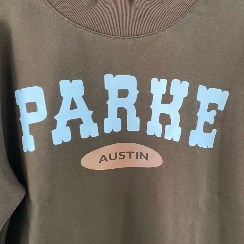 Parke Austin Chocolate Brown Sweatshirt - Picture 3 of 7